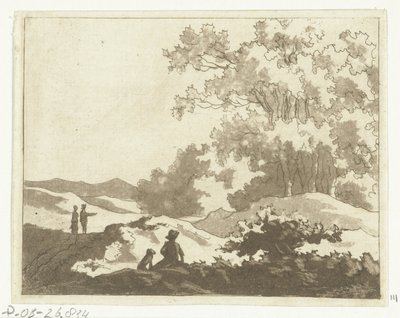 砂丘の風景 作： Anthonie van den Bos