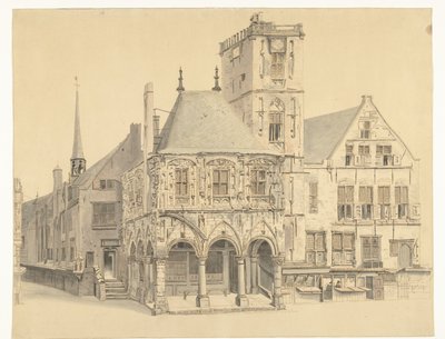 アムステルダムの旧市庁舎、1641 年 作： Anthonie van den Bos