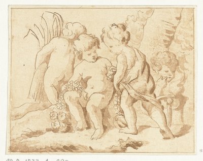 4人の子どもたちが贈る四季 作： Anthonie van den Bos