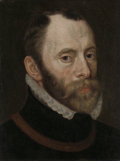 ホルン伯フィリップ・ド・モンモランシーの肖像、オランダ提督、国家評議会のメンバー 作： Anthonis Mor (copy after)