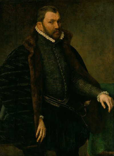 男の肖像 作： Anthonis van Dashorst (c.1519 1576/77) (circle of) Mor