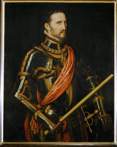アルバ公フェルナンド・アルバレス・デ・トレド...（キャンバスに描かれた絵） 作： Anthonis van Dashorst (c.1519-1576/77) Mor