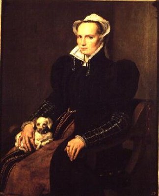 画家の妻メトゲン 作： Anthonis Mor van Dashorst
