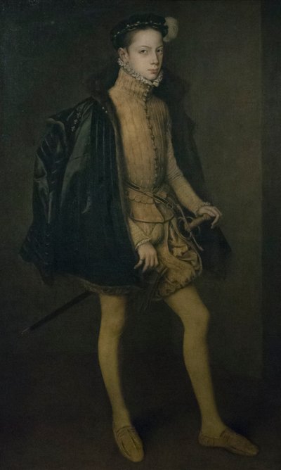 アレクサンダー・ファルネーゼ 作： Anthonis van Dashorst (c.1519 1576/77) Mor