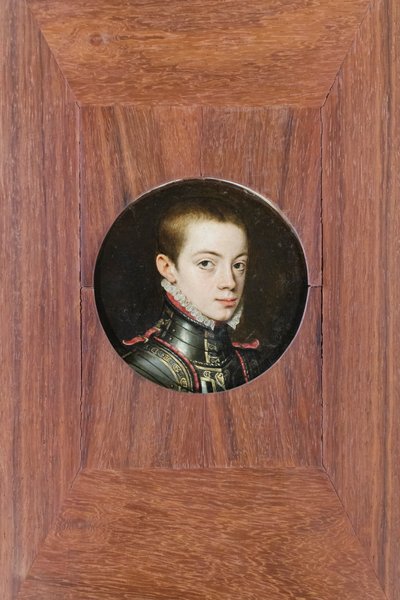 アレッサンドロ3世ファルネーゼの肖像（油彩・紙） 作： Anthonis van Dashorst (c.1519 1576/77) Mor