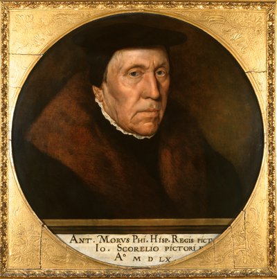 Jan van Scorel (1495-1562) 1560 (パネルに油彩) 作： Anthonis van Dashorst Mor