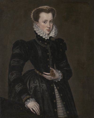 宮廷婦人の肖像、1560-70 作： Anthonis van Dashorst Mor