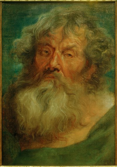 老人の頭 作： Anthony van Dyck