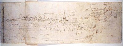 ブルージュ 作： Anthonis van den Wyngaerde