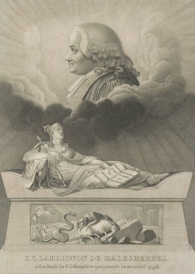 クリスチャンギヨームデラモアニョンデマレゼルブ、1798年 作： Anthony Cardon