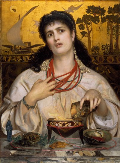 Medea 作： Anthony Frederick Augustus Sandys