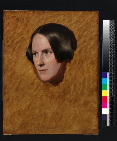サンディ夫人、芸術家の母親、1840年代後半 作： Anthony Frederick Augustus Sandys