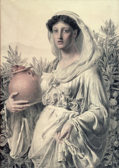 ペルセポネ 作： Anthony Frederick Augustus Sandys