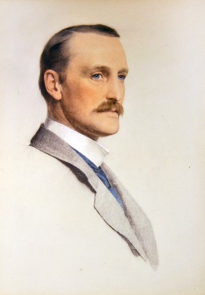ウォルター・パーマー卿の肖像 作： Anthony Frederick Augustus Sandys