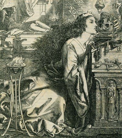 ロンバードの女王、ロザムンド 作： Anthony Frederick Augustus Sandys