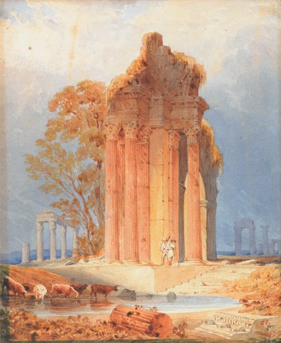 Cattle Watering by Corinthian Columns   1444494   ja       japanese Successfully Translated  Original: Autumn Translat: Autumn 1449287 ja japanese Successfully Translated Original: Village in Lazio (oil on canvas) Translat: Village in Lazio (oil on canvas) 作： Anthony Vandyke Copley Fielding