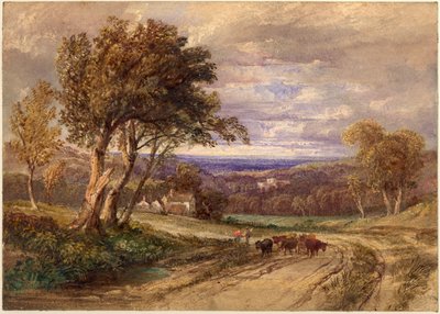ラナーコスト修道院 作： Anthony Vandyke Copley Fielding