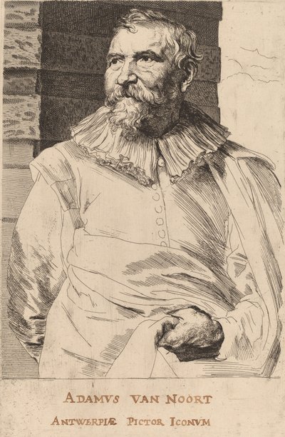 Adam van Noort、おそらく 16261641。 作： Anthony van Dyck