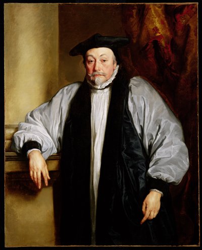 ラウド大司教 (1573-1645) c.1635-37 (および詳細 62514) 作： Anthony van Dyck