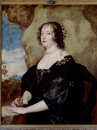 Beatriz van Hemmema、オックスフォード伯爵夫人、c。 1638年（キャンバスに油彩） 作： Anthony van Dyck