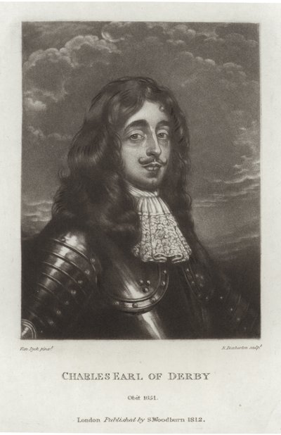 ダービー伯爵チャールズ 作： Anthony van Dyck