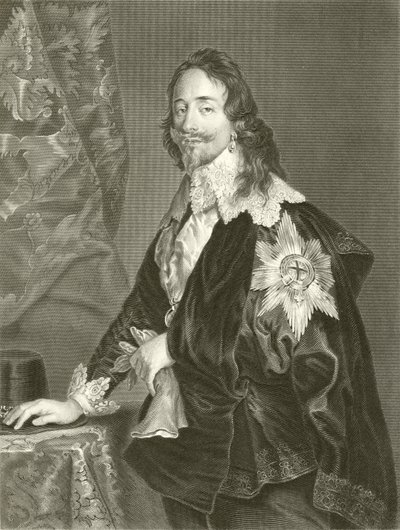 チャールズI 作： Anthony van Dyck