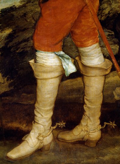 アンソニー・ヴァン・ダイク（1599-1641）作「狩りをするチャールズ1世」（詳細 作： Anthony van Dyck