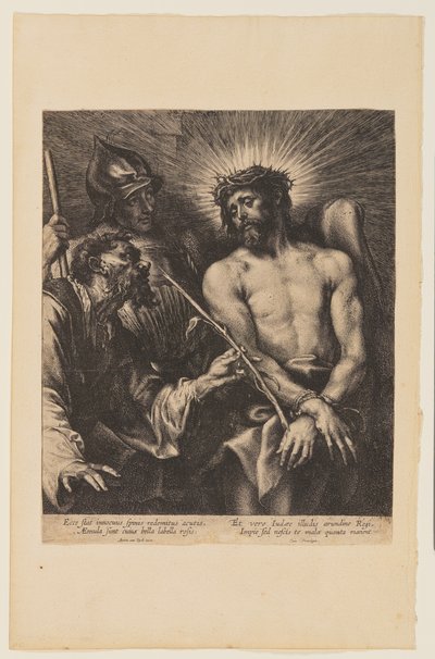 いばらの冠をかぶったキリスト 作： Anthony van Dyck