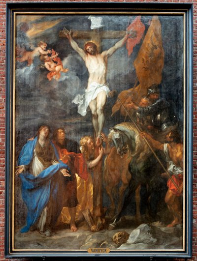 イエスの磔刑 作： Anthony van Dyck