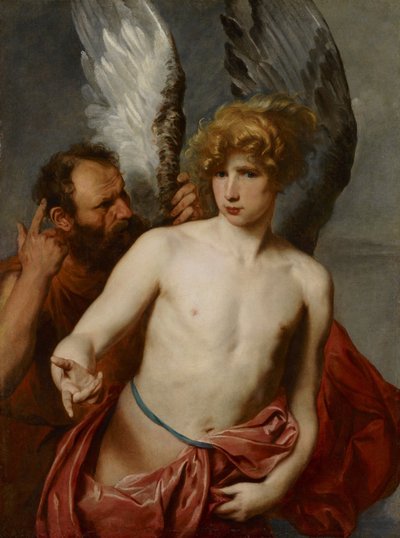 ダイダロスとイカルス、1615年から1620年 作： Anthony van Dyck