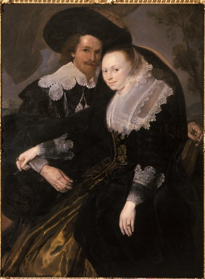 二重の肖像、c.1630 作： Anthony van Dyck