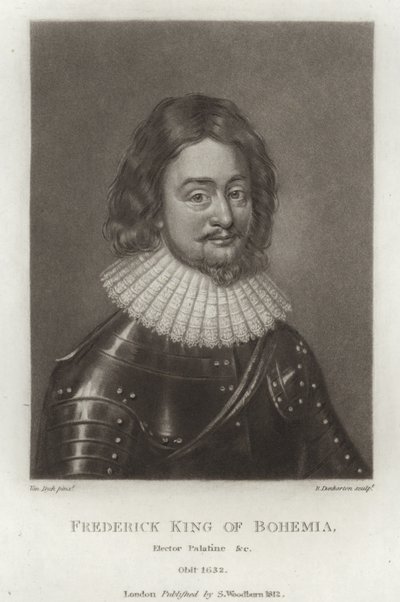 ボヘミアのフレデリックキング 作： Anthony van Dyck