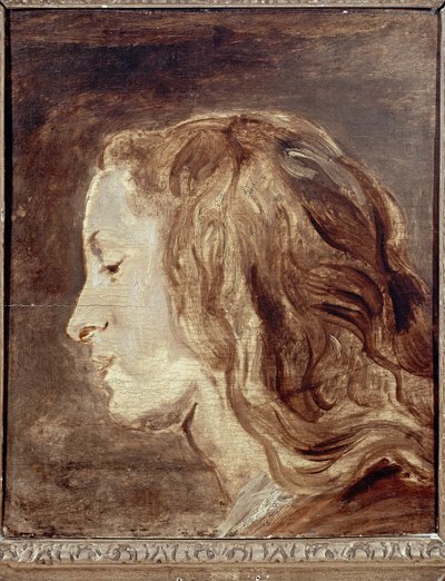 ヘッドスタディ、17世紀前半（船上油） 作： Anthony van Dyck