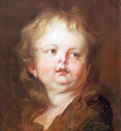 少年の頭 作： Anthony van Dyck