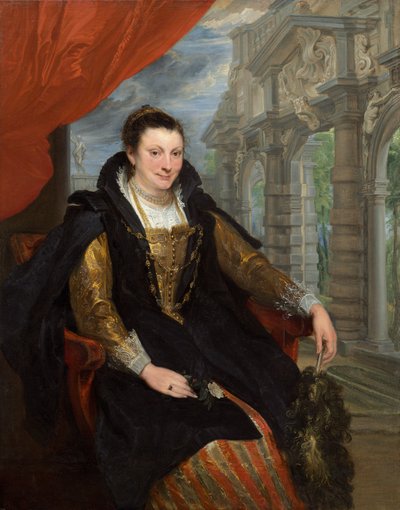 イザベラ・ブラント、1621年。 作： Anthony van Dyck