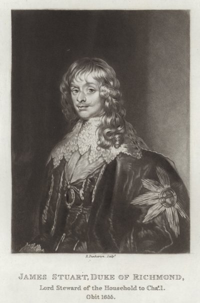 ジェームス・スチュアート 作： Anthony van Dyck