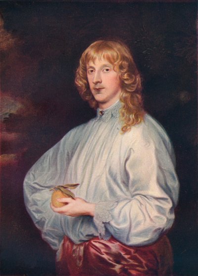 ジェームズスチュアート、リッチモンド公とレノックス公の属性、1634年 作： Anthony van Dyck