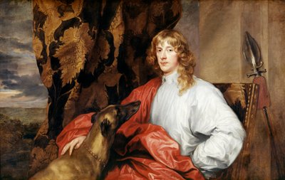 ジェームズ・スチュアート、リッチモンド・レノックス公、1636年頃（キャンバスに油彩） 作： Anthony van Dyck