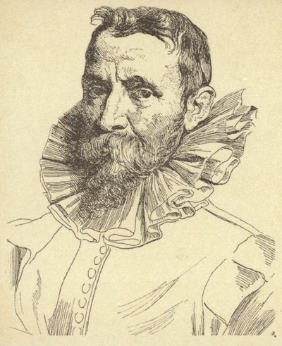 フランドル地方の画家、ヤン・ブリューゲル 作： Anthony van Dyck