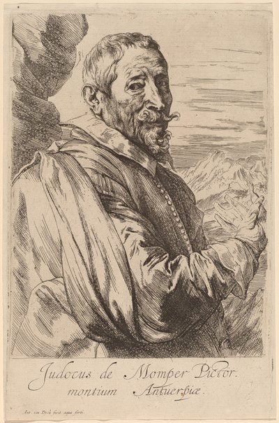 Jodocus de Momper、おそらく 16261641。 作： Anthony van Dyck