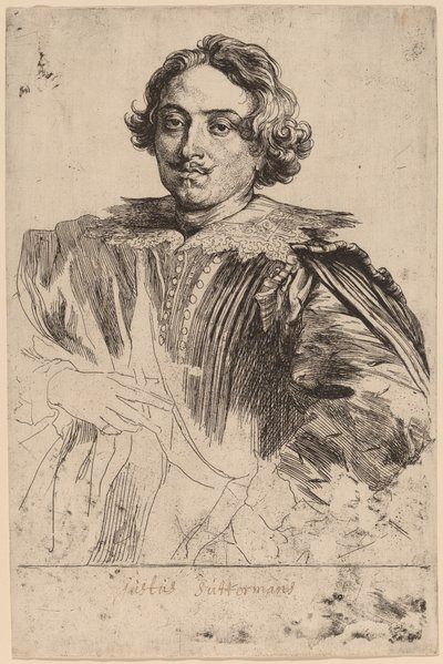 Justus Suttermans、おそらく 16261641。 作： Anthony van Dyck