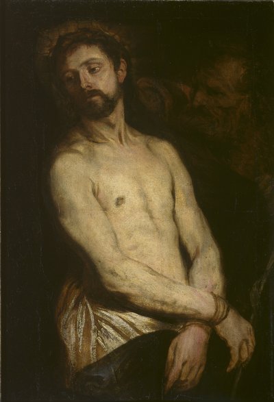 悲しみの男-Ecce Homo 作： Anthony van Dyck