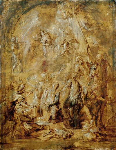 聖ジョージの殉教 作： Anthony van Dyck