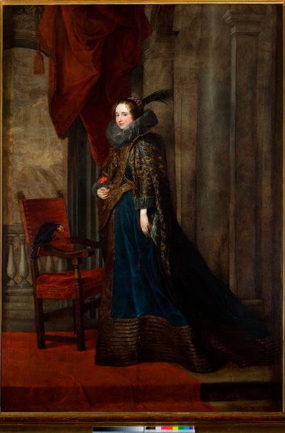 パオリーナ アドルノ ブリニョーレ セール 作： Anthony van Dyck