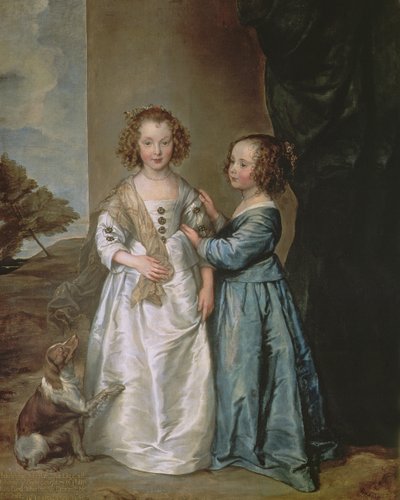 フィラデルフィアとエリザベスウォートン 作： Anthony van Dyck
