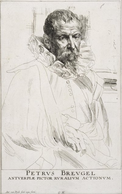 ピーター・ブリューゲル 作： Anthony van Dyck