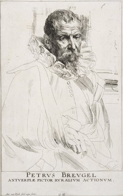 ピーテル・ブリューゲル 作： Anthony van Dyck