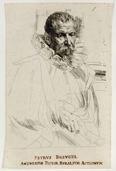 ピーター・ブリューゲル・ザ・ヤンガー 作： Anthony van Dyck