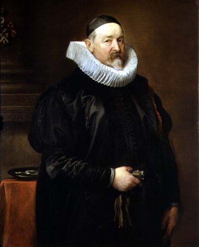 アドリアン・スティーブンスの肖像 作： Anthony van Dyck