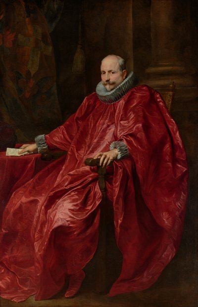 アゴスティーノ・パッラヴィチーニの肖像 作： Anthony van Dyck